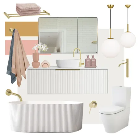 Zoe Marshall Bathroom Interior Design Mood Board by The Blue Space on Style Sourcebook