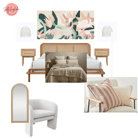 Beach bedroom Interior Design Mood Board by sally guglielmi on Style Sourcebook