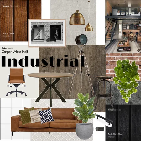 Industrial Mood Board Interior Design Mood Board by mreynolds on Style Sourcebook