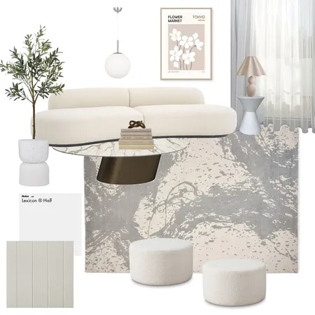 Harlequin Enigmatic Pewter Awakening 143304 Interior Design Mood Board by Rug Culture on Style Sourcebook