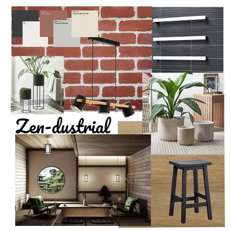 zen-dustrial 1 Interior Design Mood Board by Rob Prowse on Style Sourcebook
