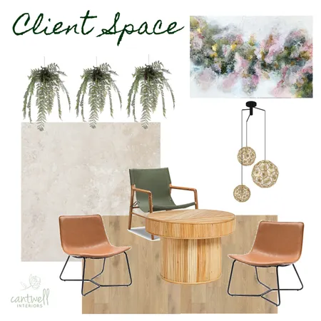 Biophilic client space Interior Design Mood Board by Cantwell Interiors on Style Sourcebook