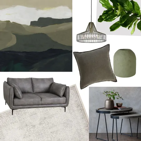 moody lounge room Interior Design Mood Board by Moodi Interiors on Style Sourcebook