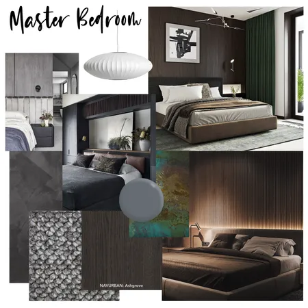Master Bedroom Interior Design Mood Board by LG Interior Design on Style Sourcebook