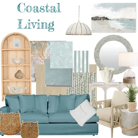 Coastal Living Interior Design Mood Board by colleenjthomas on Style Sourcebook