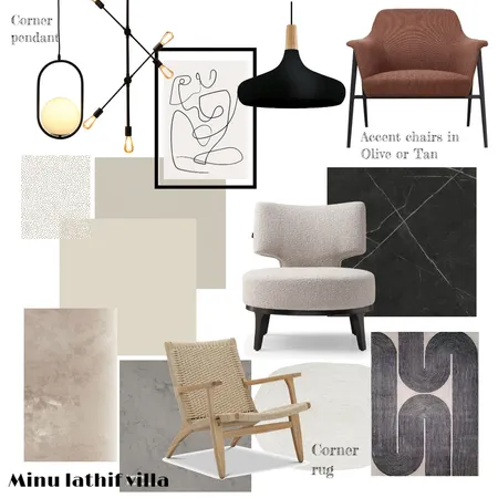 Minu Living room_ 02 Interior Design Mood Board by Tasneem on Style Sourcebook