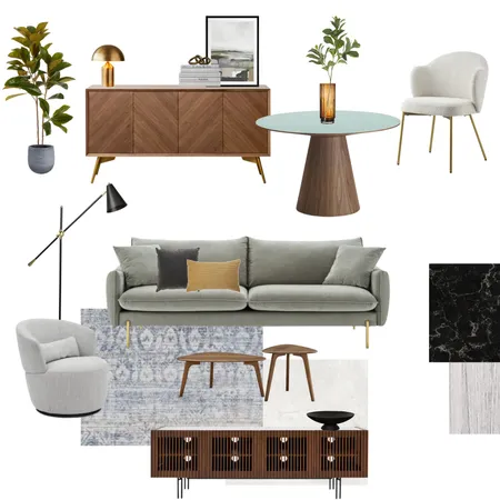 Bronwyn 1 Interior Design Mood Board by CASTLERY on Style Sourcebook