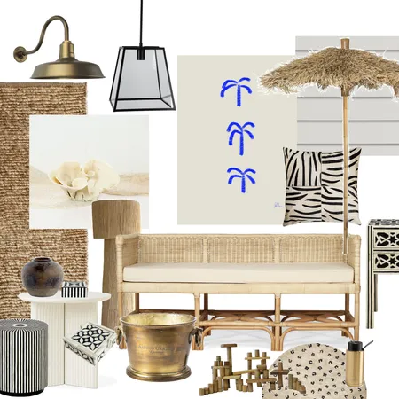 Playful Adventures: Outdoor Style Guide Mood Board with a Fun Twist Interior Design Mood Board by Caley Ashpole on Style Sourcebook