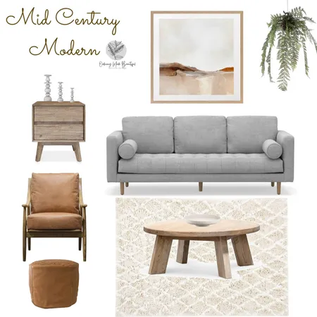 Mid Century Modern Interior Design Mood Board by Ordinary Made Beautiful on Style Sourcebook