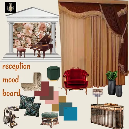 Reception Mood Board Interior Design Mood Board by Jihan B on Style Sourcebook