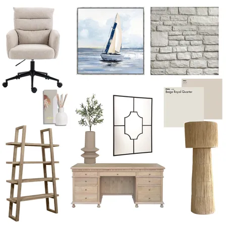Traditional Home Office Interior Design Mood Board by Ellie Mannix on Style Sourcebook