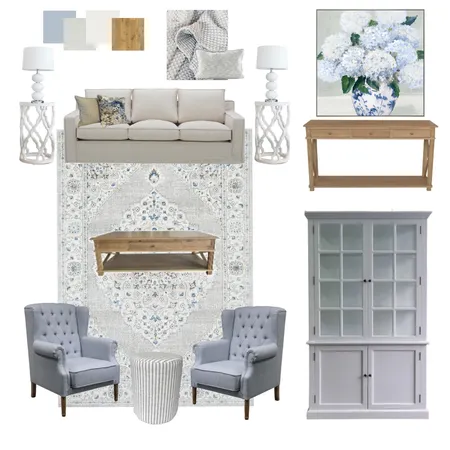Mel - Hamptons Living Interior Design Mood Board by Style My Home - Hamptons Inspired Interiors on Style Sourcebook
