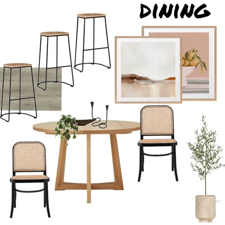 Project Hinterland - Dining Interior Design Mood Board by House of Leke on Style Sourcebook