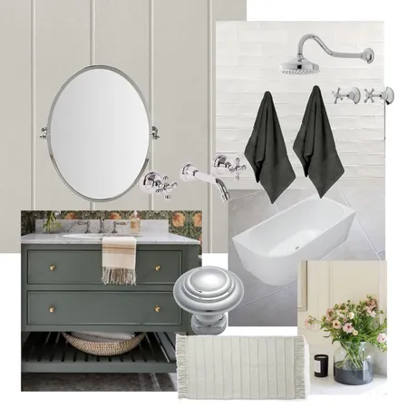 Dornauf main bathroom option 1 Interior Design Mood Board by Olivewood Interiors on Style Sourcebook