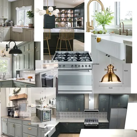 Country Kitchen Interior Design Mood Board by Oakbank on Style Sourcebook