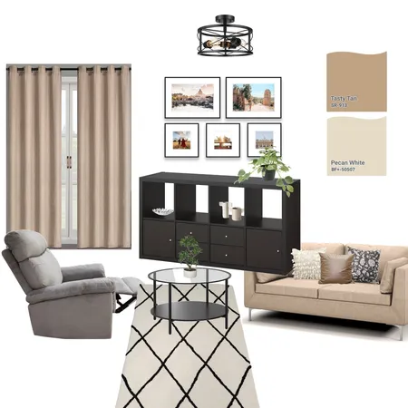 Living Sample Board Interior Design Mood Board by ChyDab on Style Sourcebook