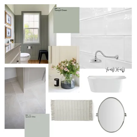 Dornauf main bathroom option 2 Interior Design Mood Board by Olivewood Interiors on Style Sourcebook