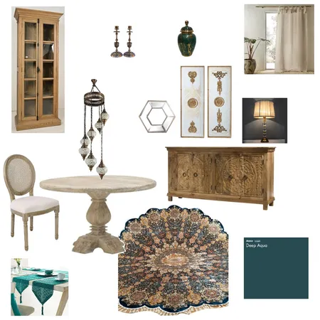 DINING ROOM Interior Design Mood Board by siatiskonstantinos@gmail.com on Style Sourcebook
