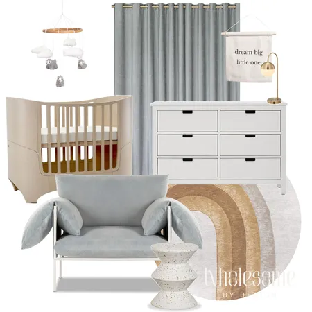 May Nursery Concept Interior Design Mood Board by Wholesome by Design on Style Sourcebook