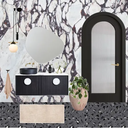 Asymmetrical Interior Design Mood Board by C H R I S T I E   H A L L on Style Sourcebook