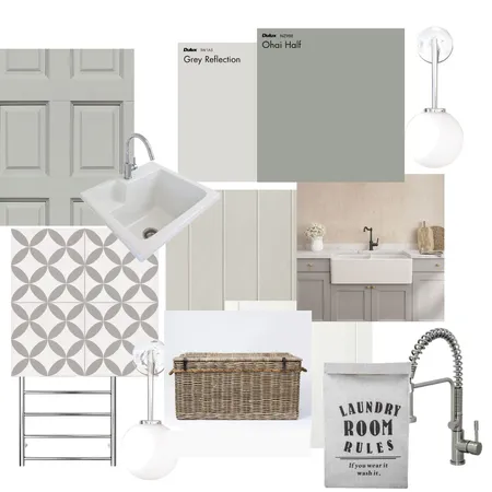 Dream Home laundry room Interior Design Mood Board by carmelh on Style Sourcebook