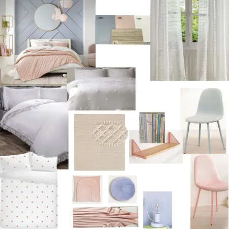 Girls room Interior Design Mood Board by Clo on Style Sourcebook