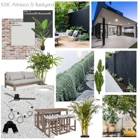 K&K Alfresco Landscaping_V4 Interior Design Mood Board by klaudiamj on Style Sourcebook