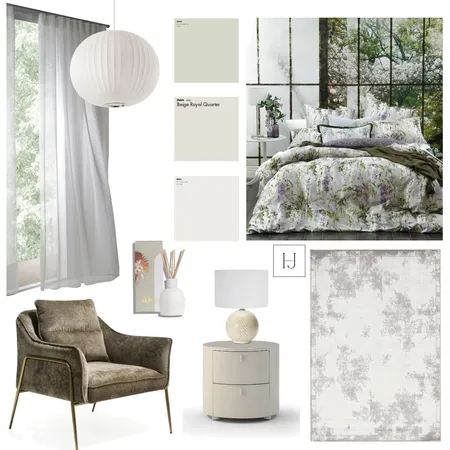 Florals and neutrals Interior Design Mood Board by Hidden Jewel Interiors on Style Sourcebook