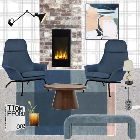 Cosy Lounge Interior Design Mood Board by Carly Thorsen Interior Design on Style Sourcebook