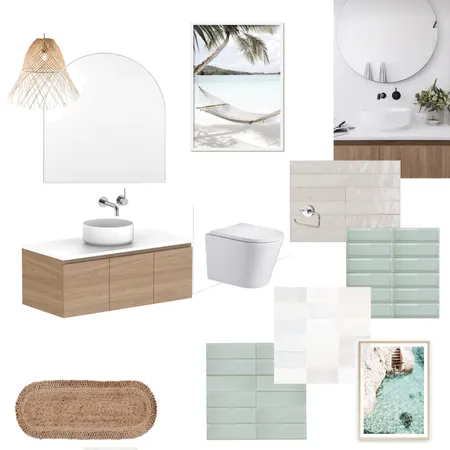 Coastal Bathroom Springs mood board Interior Design Mood Board by Danielahomedesign on Style Sourcebook