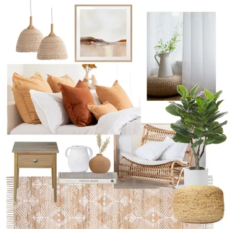 Bedroom Sample Board Interior Design Mood Board by House of Hali Designs on Style Sourcebook