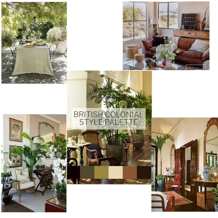 British Colonial Interior Design Mood Board by Savvi Home Styling on Style Sourcebook