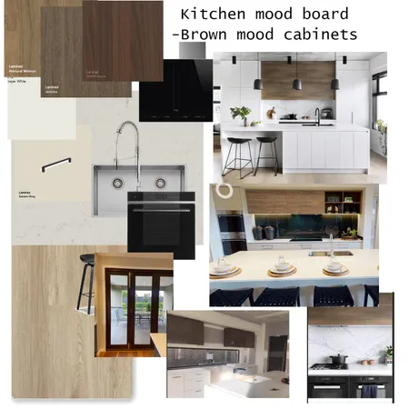 kitchen_mood board dark brown_20th May 2023 Interior Design Mood Board by raje on Style Sourcebook