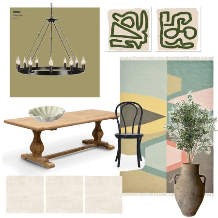 Module 2- Tuscan dining Interior Design Mood Board by lydiarichardson on Style Sourcebook