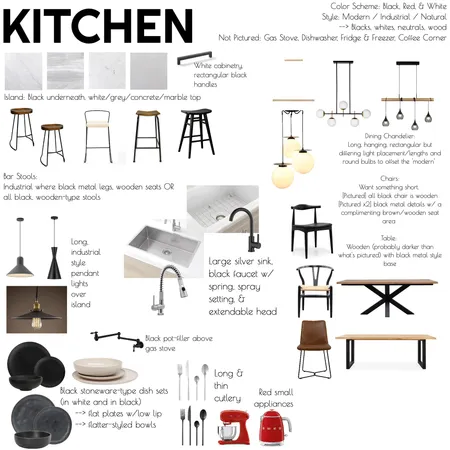 Kitchen & Dining Interior Design Mood Board by krysgrignon on Style Sourcebook