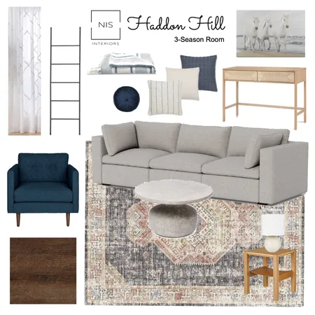 Haddon Hill - 3-Season Room (sitting space) Interior Design Mood Board by Nis Interiors on Style Sourcebook
