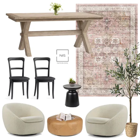 Haddon Hill - 3-Season room (dining + nook) Interior Design Mood Board by Nis Interiors on Style Sourcebook