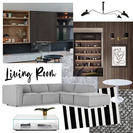 Main Living Area Interior Design Mood Board by LG Interior Design on Style Sourcebook