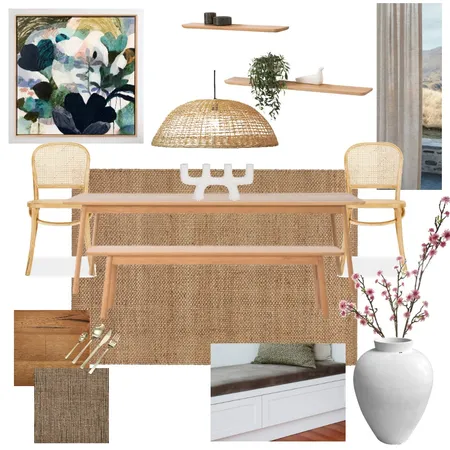 Module 9 Dining Interior Design Mood Board by cborkin on Style Sourcebook