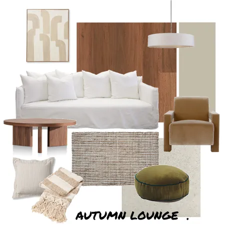 Autumn Lounge Interior Design Mood Board by Emki Interior Design on Style Sourcebook