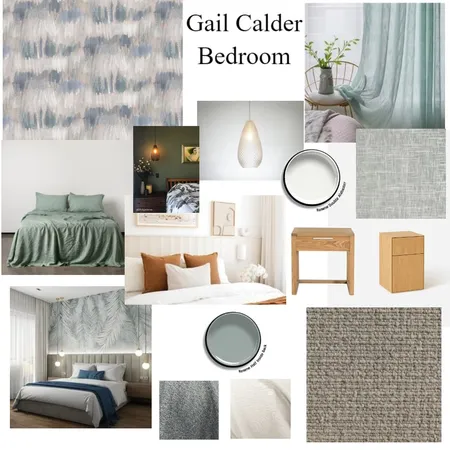 Gail Calder Bedroom Interior Design Mood Board by JJID Interiors on Style Sourcebook
