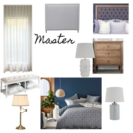 Master Bedroom Interior Design Mood Board by jessgres on Style Sourcebook