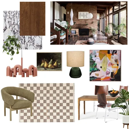 MCM Interior Design Mood Board by Oleander & Finch Interiors on Style Sourcebook