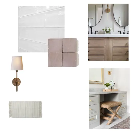 Thurlow girls bathroom Interior Design Mood Board by Olivewood Interiors on Style Sourcebook