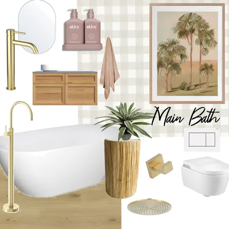 Weakly Main Bathroom Interior Design Mood Board by MM Design on Style Sourcebook
