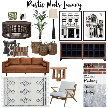 Rustic Meets Luxury Interior Design Mood Board by williammacdonald on Style Sourcebook