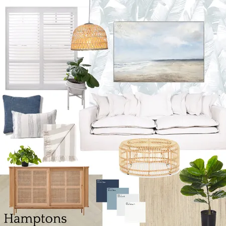 Hamptons Mood Board Interior Design Mood Board by husbandwifehall@gmail.com on Style Sourcebook
