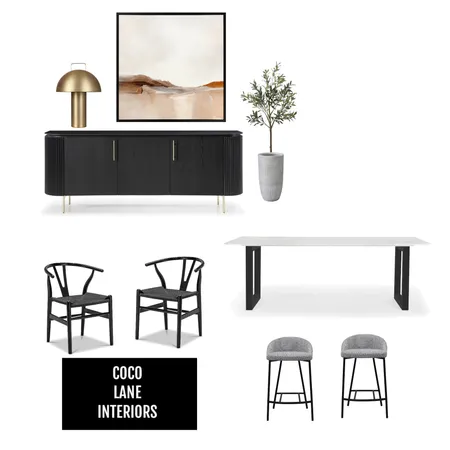 Hilarys Dining Interior Design Mood Board by CocoLane Interiors on Style Sourcebook