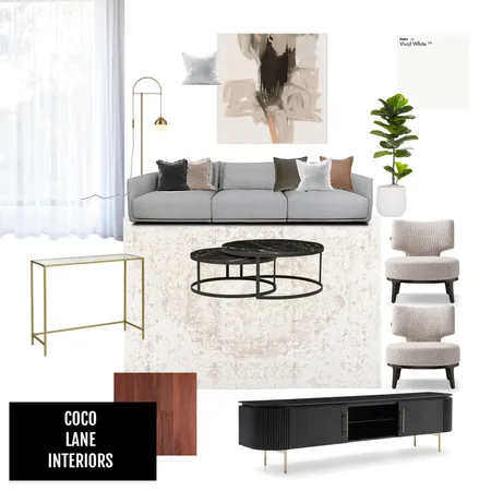 Hilarys Lower Lounge Interior Design Mood Board by CocoLane Interiors on Style Sourcebook