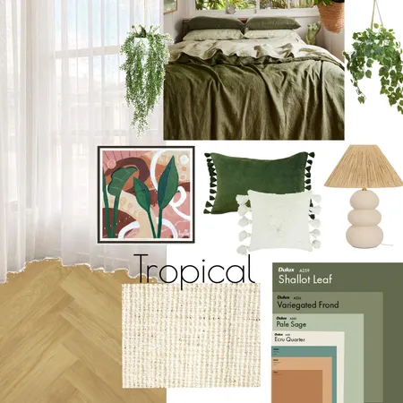 Tropical Interior Design Mood Board by laradehaan on Style Sourcebook